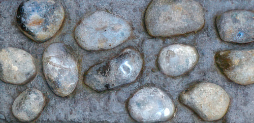 South Downs Flint. Pebble Block. Available from Brickmongers London