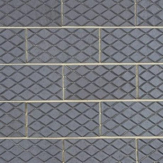 Wienerberger. Blue Diamond Pattern. Available from Brickmongers London