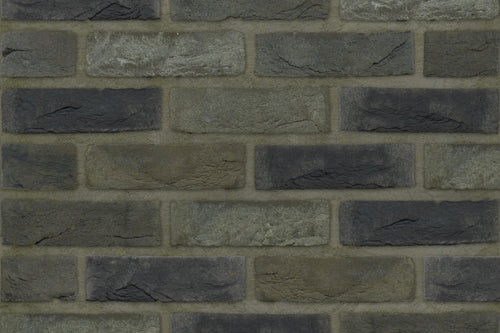 Bespoke Brick Cinder Coal White