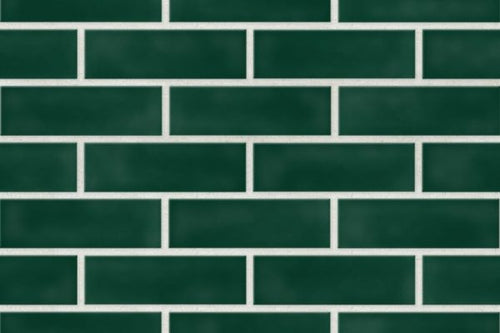 Bespoke Brick Racing Green Glazed