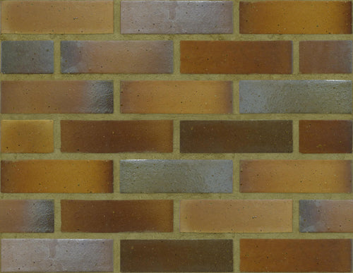 Bespoke Brick. Yellow Multi Smooth. Brick. Available from Brickmongers London