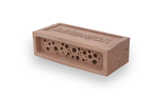 Green & Blue Bee Brick Terracotta Red