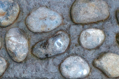 South Downs Flint. Pebble Block. Available from Brickmongers London