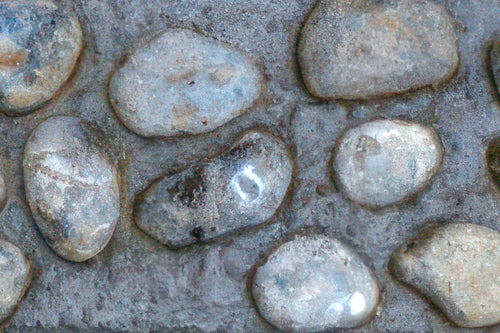 South Downs Flint Pebble Block