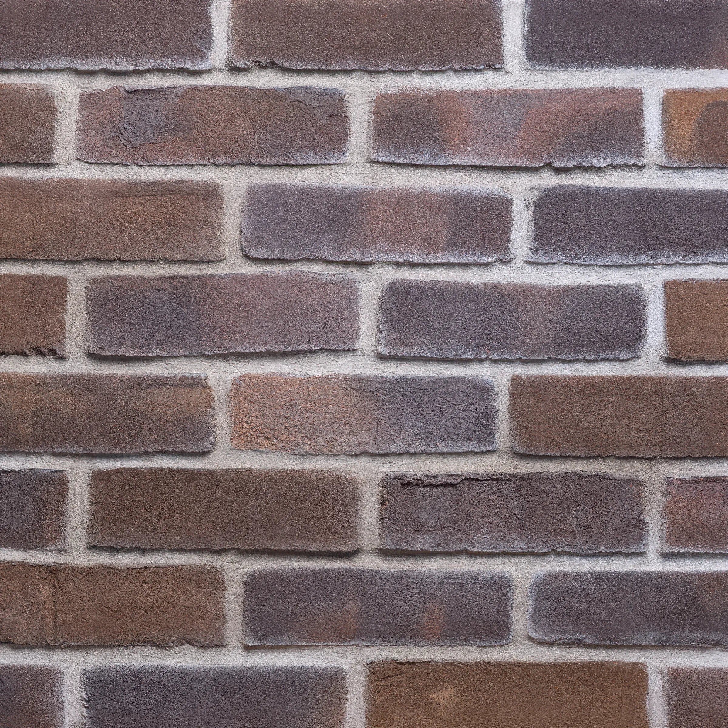 Traditional Brick and Stone Rosta Dark Brown Black — Brickmongers London