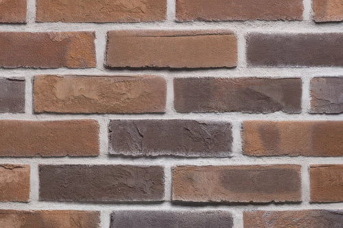 Traditional Brick and Stone Rosta Medium Brown