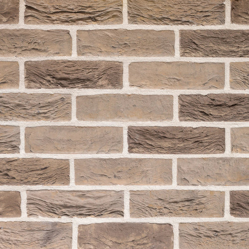 Traditional Brick and Stone. Urban Grey Multi. Brick. Available from Brickmongers London