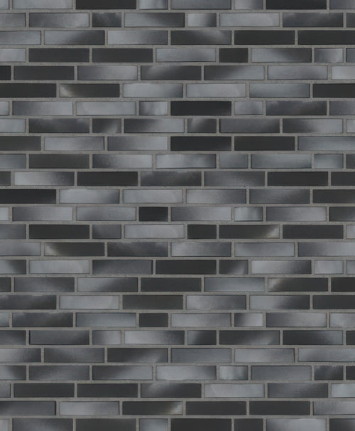 UK Brick. Black Glaze Wirecut Bricks. Available from Brickmongers London