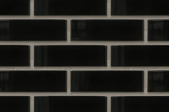 Wienerberger. Berlin Black Glazed. Available from Brickmongers London